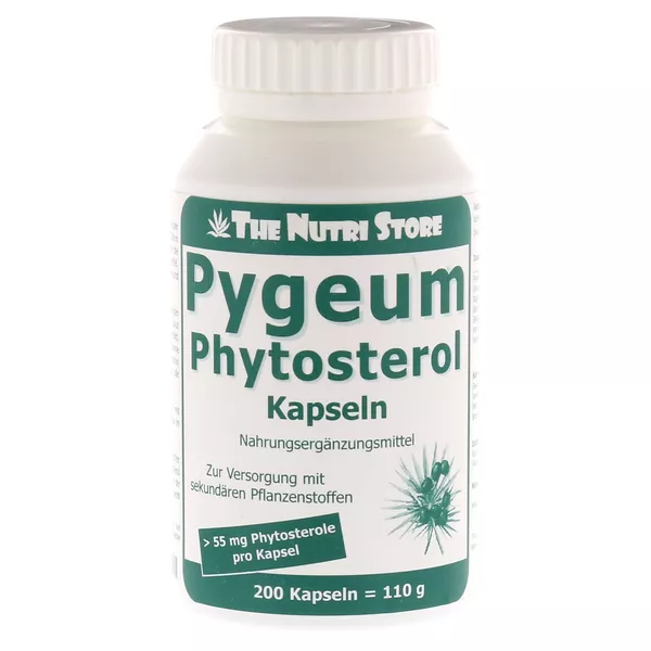 Pygeum Phytosterol Vegetarisch Kapseln 200 St