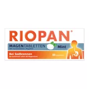 Produktabbildung: Riopan Magen Tabletten Mint 800 mg 50 St