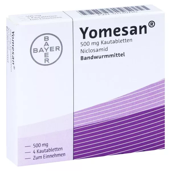 Yomesan 500 mg 4 St