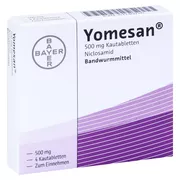 Produktabbildung: Yomesan 500 mg 4 St
