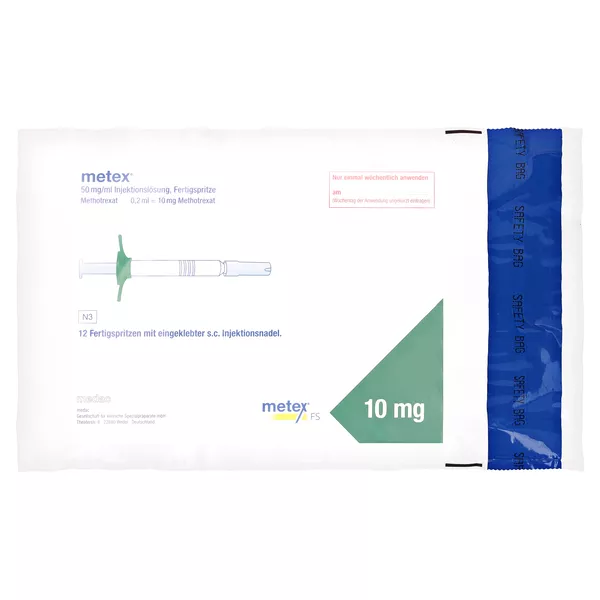 METEX FS 10 mg (50mg/ml) Inj.-Lösung Fertigspr. 12 St