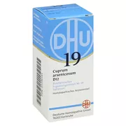 Produktabbildung: DHU Schüßler-Salz Nr. 19 Cuprum arsenicosum D12 80 St