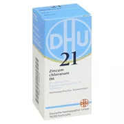 Produktabbildung: DHU Schüßler-Salz Nr. 21 Zincum chloratum D6 80 St
