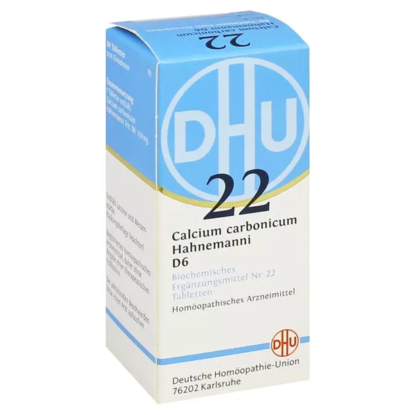 DHU Schüßler-Salz Nr. 22 Calcium carbonicum Hahnemanni D6 80 St