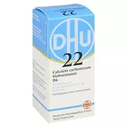 Produktabbildung: DHU Schüßler-Salz Nr. 22 Calcium carbonicum Hahnemanni D6 80 St