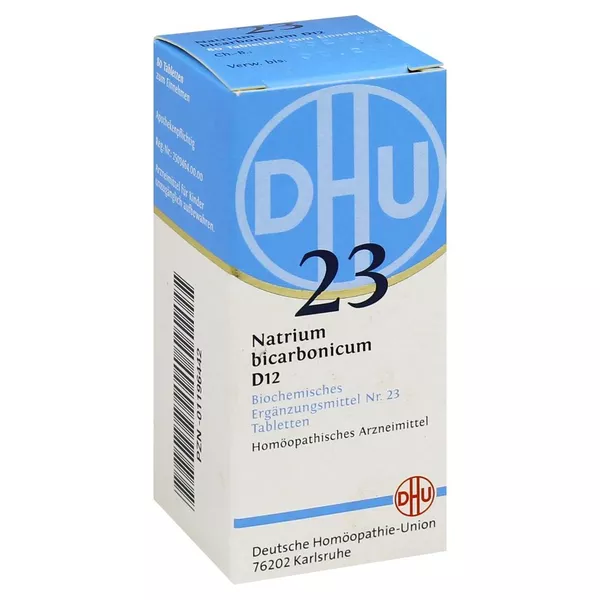 DHU Schüßler-Salz Nr. 23 Natrium bicarbonicum D12, 80 St.