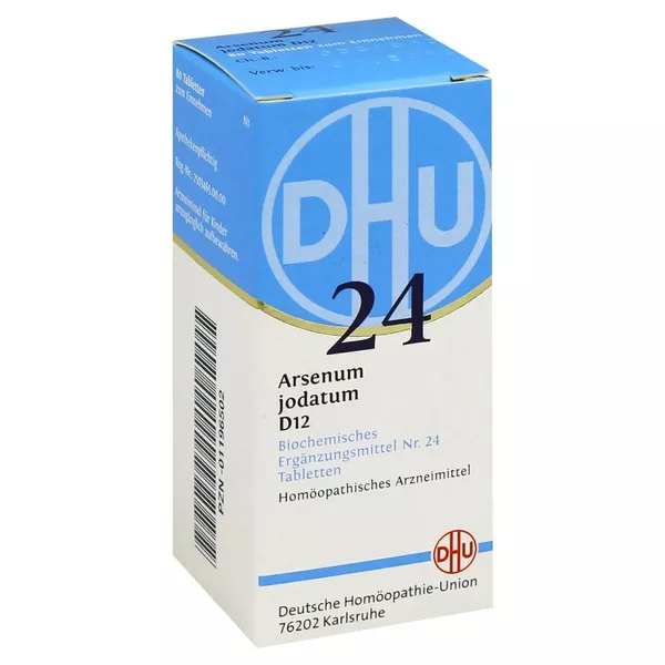 DHU Schüßler-Salz Nr. 24 Arsenum jodatum D12 80 St