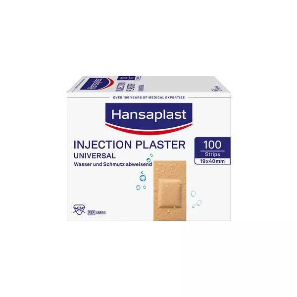 Hansaplast Universal Injektionspflaster, 4 x 1,9 cm 100 St