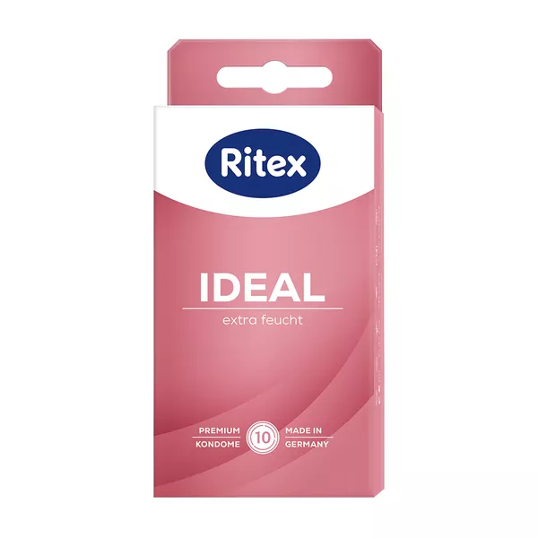 «Ideal» Extra Feucht, Kondome mit 50% mehr Gleitmittel (10 Kondome) 10 St