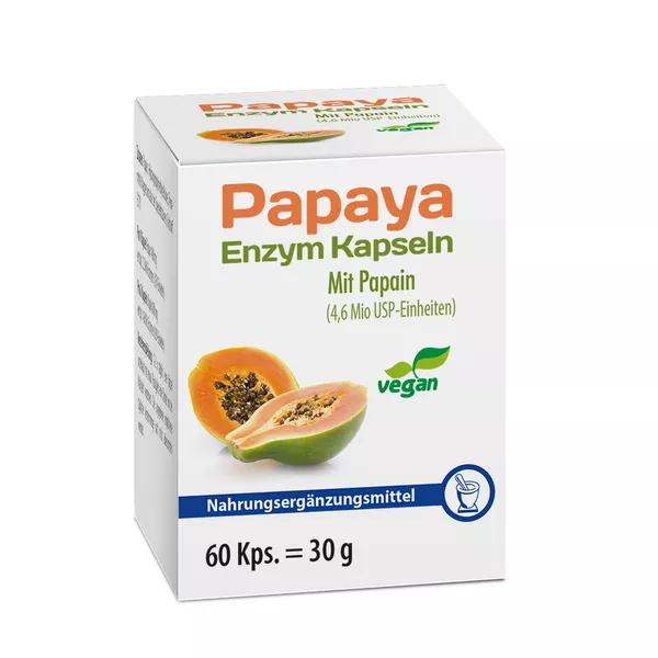 Papaya Enzym Kapseln 60 St