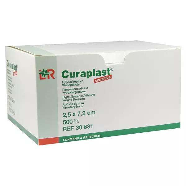 Curaplast Strips Sensitiv 25x72 mm 500 St
