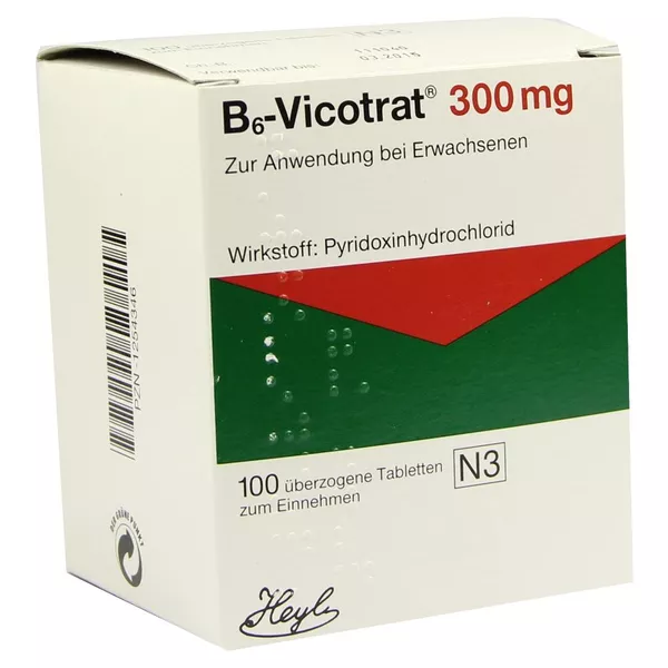 B6 Vicotrat 300 mg überzogene Tabletten 100 St
