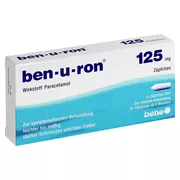 Produktabbildung: Ben-u-ron 125 mg Säuglings-Suppositorien 10 St