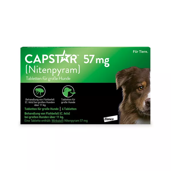 Capstar Tabletten Hunde bis 57 kg