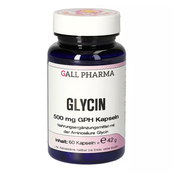 Glycin 500 mg GPH Kapseln 60 St