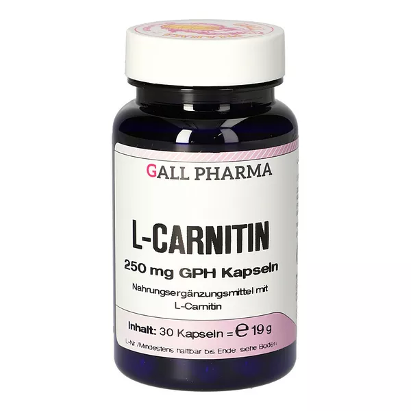 L-carnitin 250 mg Kapseln 30 St