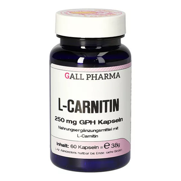 L-carnitin 250 mg Kapseln 60 St
