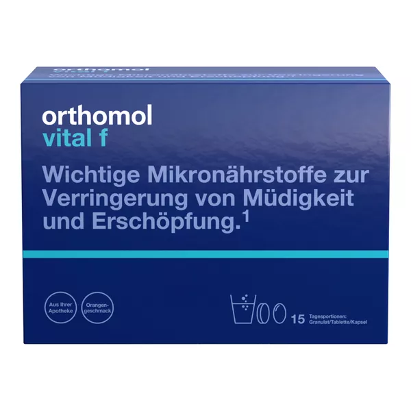 Orthomol Vital f Granulat/Tablette/Kapsel Orange 1 St
