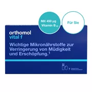 Orthomol Vital f Trinkfläschchen/Kapsel Orange 7 St