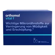 Produktabbildung: Orthomol Vital f Trinkfläschchen/Kapsel