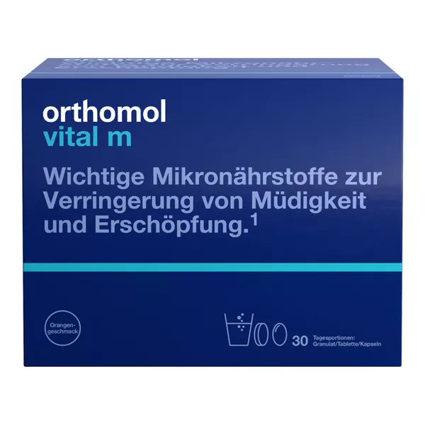 Orthomol Vital m Granulat/Tablette/Kapsel Orange 1 St