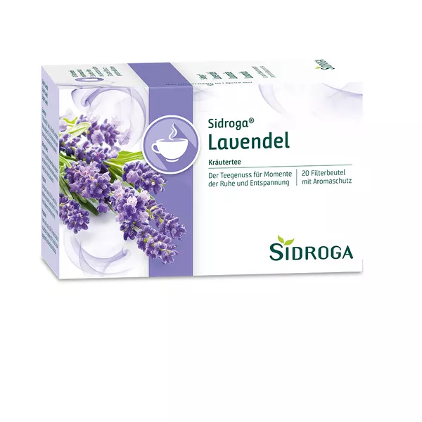 Sidroga Lavendel Tee Filterbeutel 20X1,0 g
