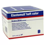 Produktabbildung: Elastomull haft Color 6 cmx20 m Fixierbinde 1 St