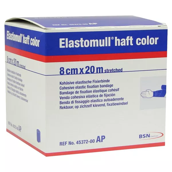 Elastomull haft Color 8 cmx20 m Fixierbinde 1 St
