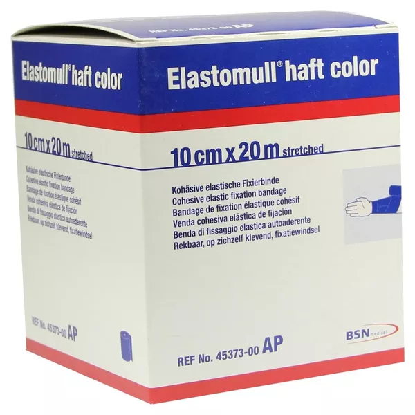 Elastomull haft Color 10 cmx20 m Fixierb 1 St