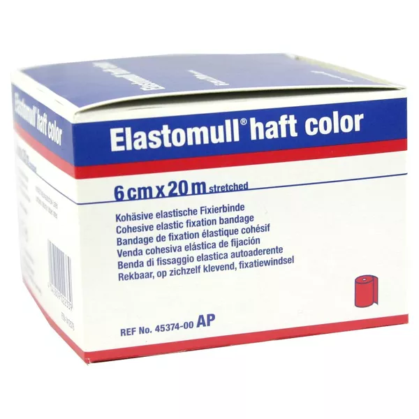 Elastomull haft Color 6 cmx20 m Fixierbinde 1 St