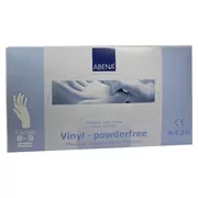 Produktabbildung: Vinyl Handschuhe Puderfrei large 100 St