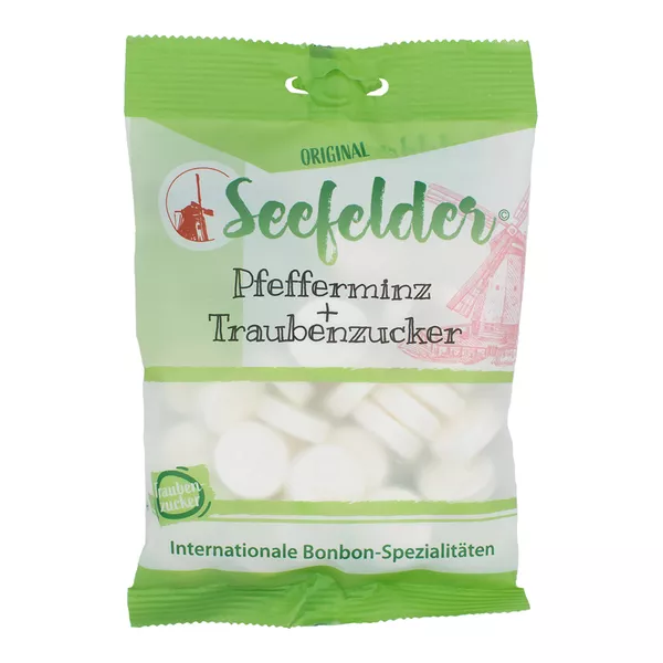 Seefelder Pfefferminz plus Traubenzucker 100 g
