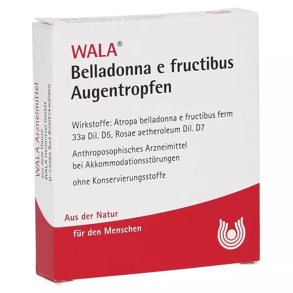 Belladonna E Fructibus Augentropfen 5X0,5 ml