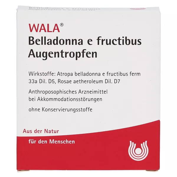 Belladonna E Fructibus Augentropfen 5X0,5 ml
