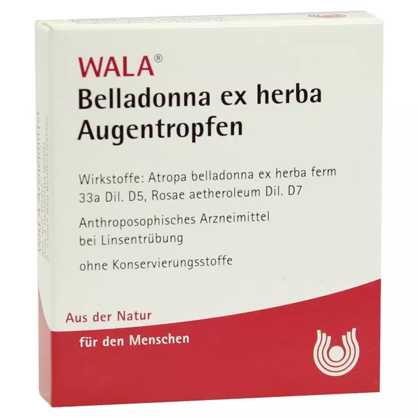 Belladonna EX Herba Augentropfen 5X0,5 ml