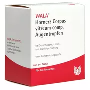 Produktabbildung: Hornerz/corpus Vitreum Comp.augentropfen 30X0,5 ml
