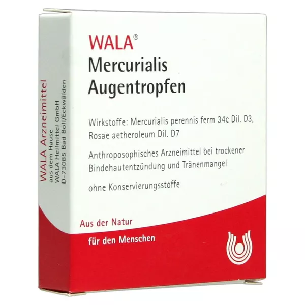 Mercurialis Augentropfen 5X0,5 ml