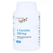 L-carnitin 500 mg Kapseln 100 St