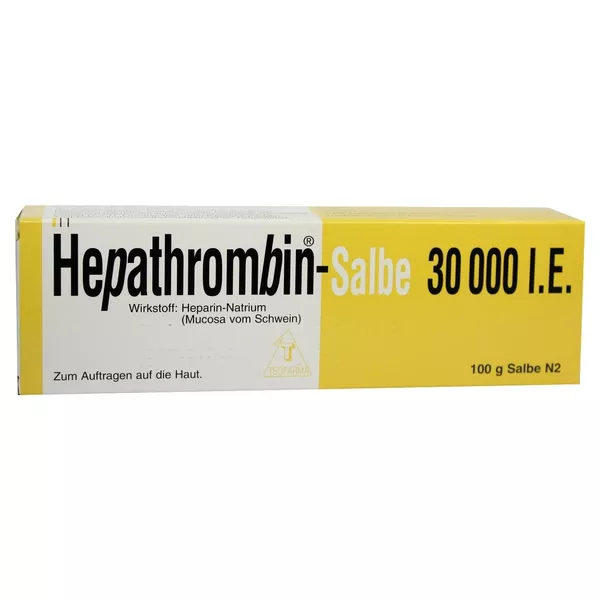 Hepathrombin Salbe 30.000 100 g