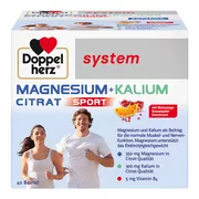Produktabbildung: Doppelherz system Magnesium + Kalium Citrat Sport 40 St