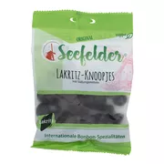 Seefelder Lakritz-knoopjes Zuckerfrei KD 100 g