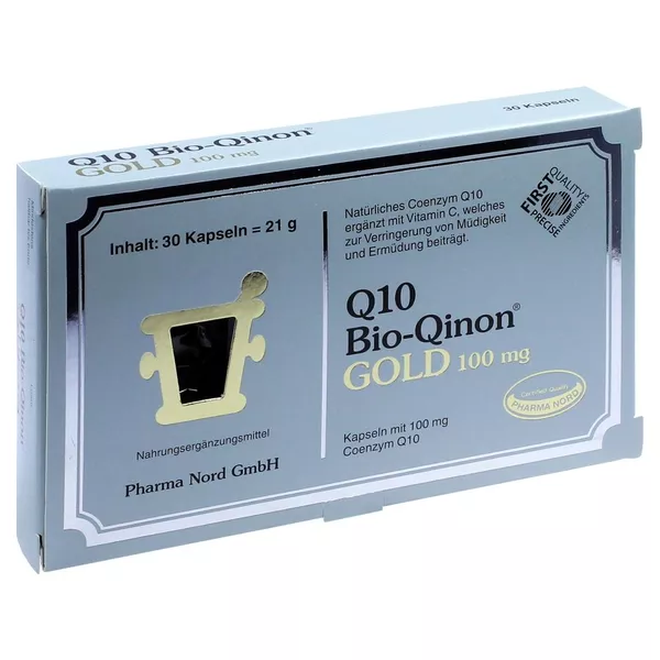 Q10 BIO Qinon Gold 100 mg Pharma Nord Ka 30 St