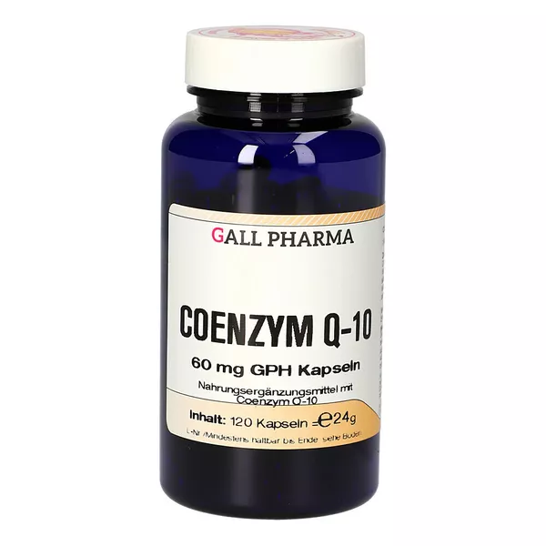 Coenzym Q10 60 mg GPH Kapseln 120 St