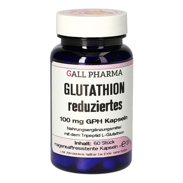 Glutathion Reduziert 100 mg Kapseln 60 St