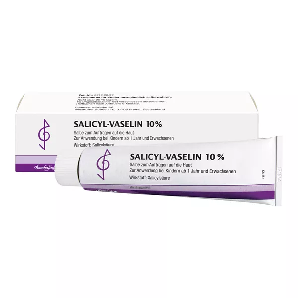 Salicyl Vaselin 10% Salbe 100 ml