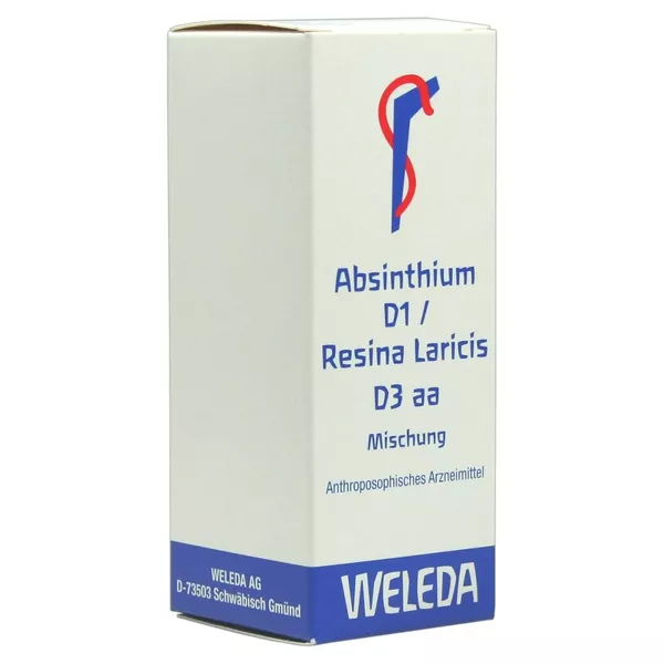 Absinthium D 1 Resina Laricis D 3 aa Mis 50 ml