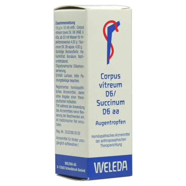 Corpus Vitreum D 6/Succinum D 6 aa Augen 10 ml