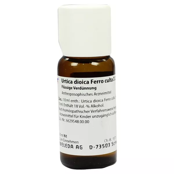 Urtica Dioica Ferro culta D 2 Dilution 50 ml