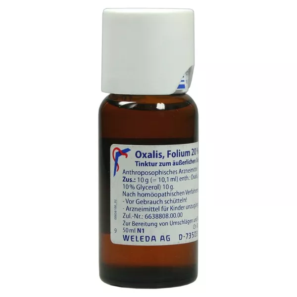 Oxalis Folium 20% äußerlich Tinktur 50 ml