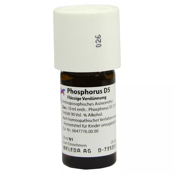 Phosphorus D 5 Dilution 20 ml